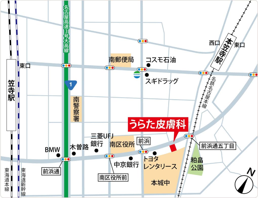 アクセスマップ